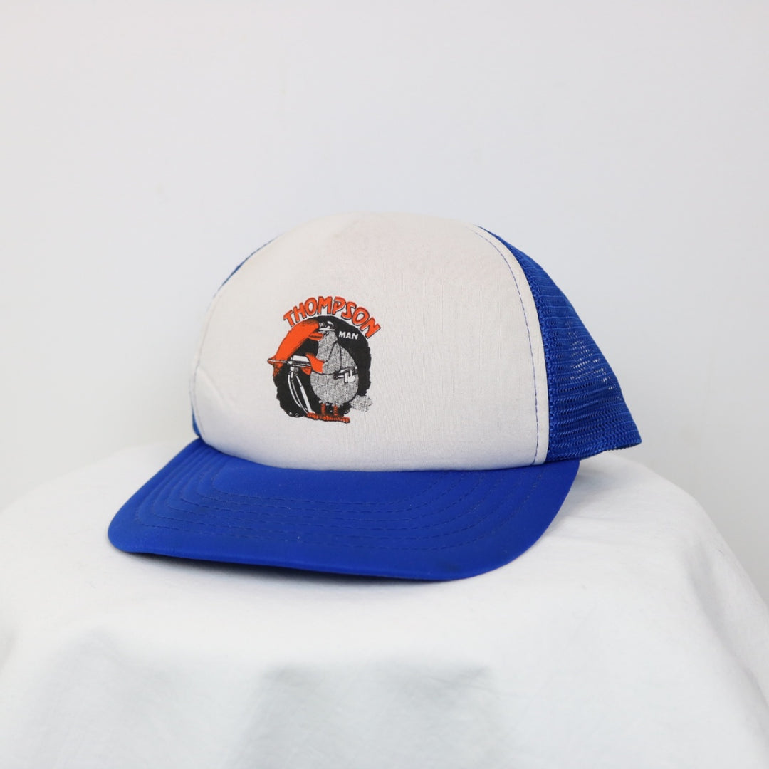 Vintage 80's Thompson Man Trucker Hat - OS-NEWLIFE Clothing