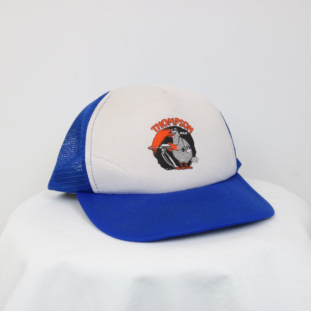 Vintage 80's Thompson Man Trucker Hat - OS-NEWLIFE Clothing