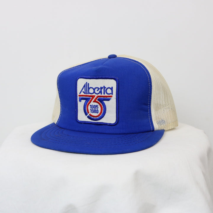 Vintage 1980 Alberta Trucker Hat - OS-NEWLIFE Clothing