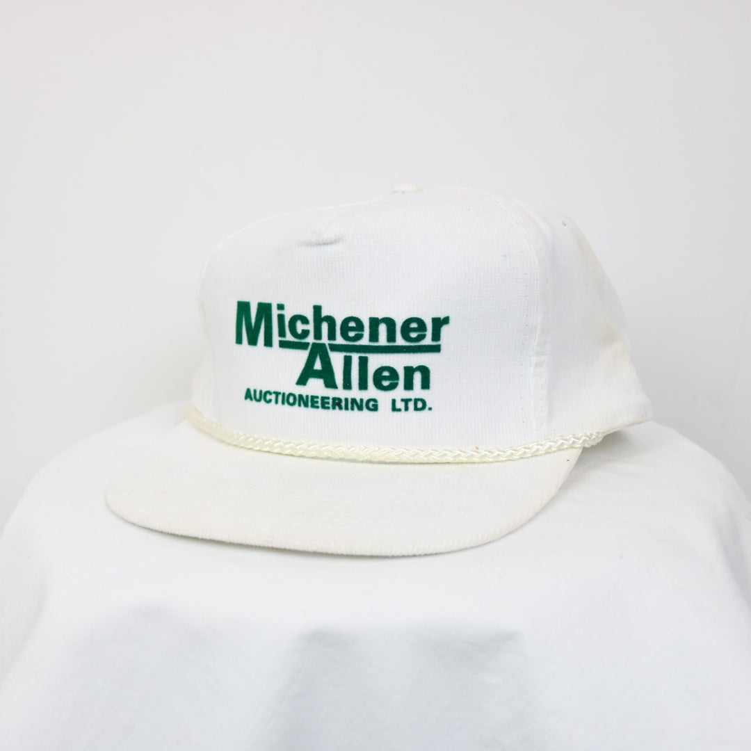 Vintage 80's Michener Allen Autioneering Rope Hat - OS-NEWLIFE Clothing