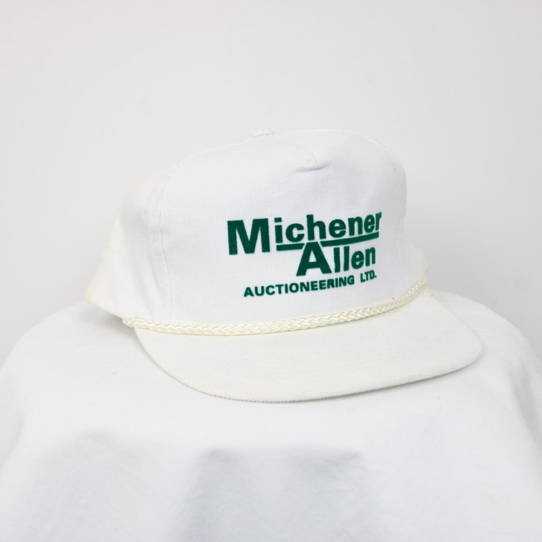 Vintage 80's Michener Allen Autioneering Rope Hat - OS-NEWLIFE Clothing