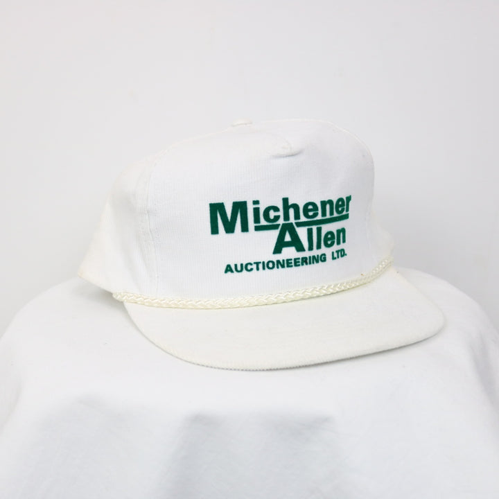 Vintage 80's Michener Allen Autioneering Rope Hat - OS-NEWLIFE Clothing