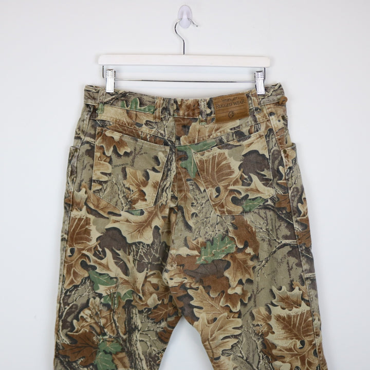 Vintage 90's Real Tree Camo Fleece Lined Pants - 34"-NEWLIFE Clothing