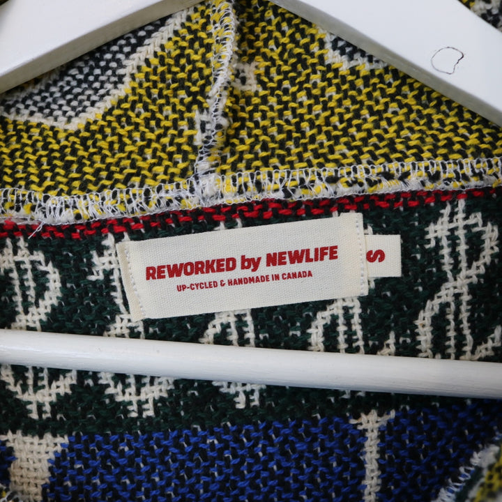 Reworked Vintage Bingo Tapestry Hoodie - S-NEWLIFE Clothing