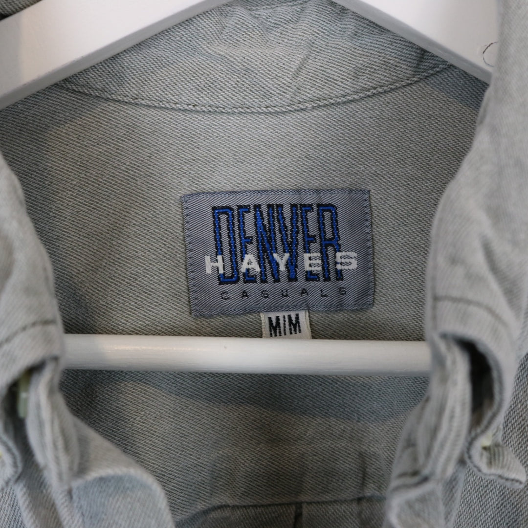 Vintage 90's Denver Hayes Denim Button Up - L-NEWLIFE Clothing