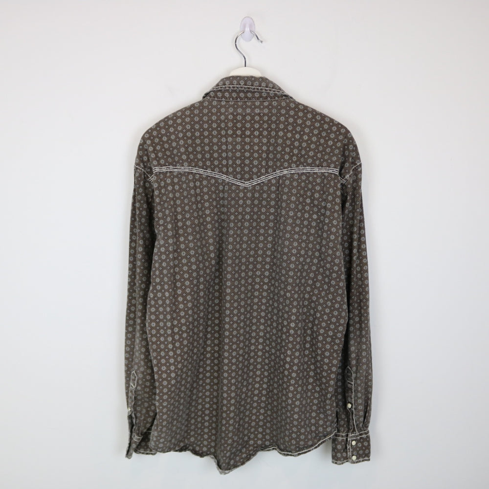 Vintage 00's Lammles Cowboy Collection Western Button Up - L-NEWLIFE Clothing