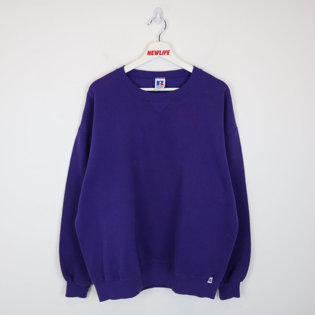 Vintage 90's Russell Athletic Blank Crewneck - XL-NEWLIFE Clothing