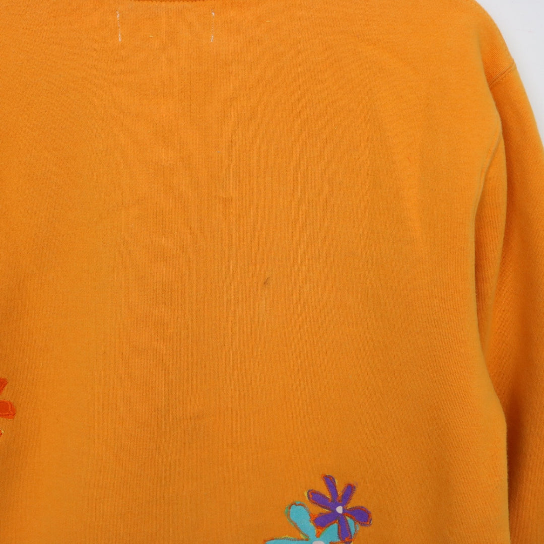 Reworked Stussy Flower Crewneck - S/M-NEWLIFE Clothing