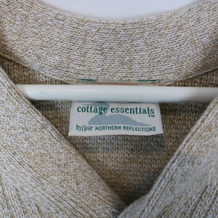 Vintage 90's Cottage Essentials Knit Sweater - M-NEWLIFE Clothing