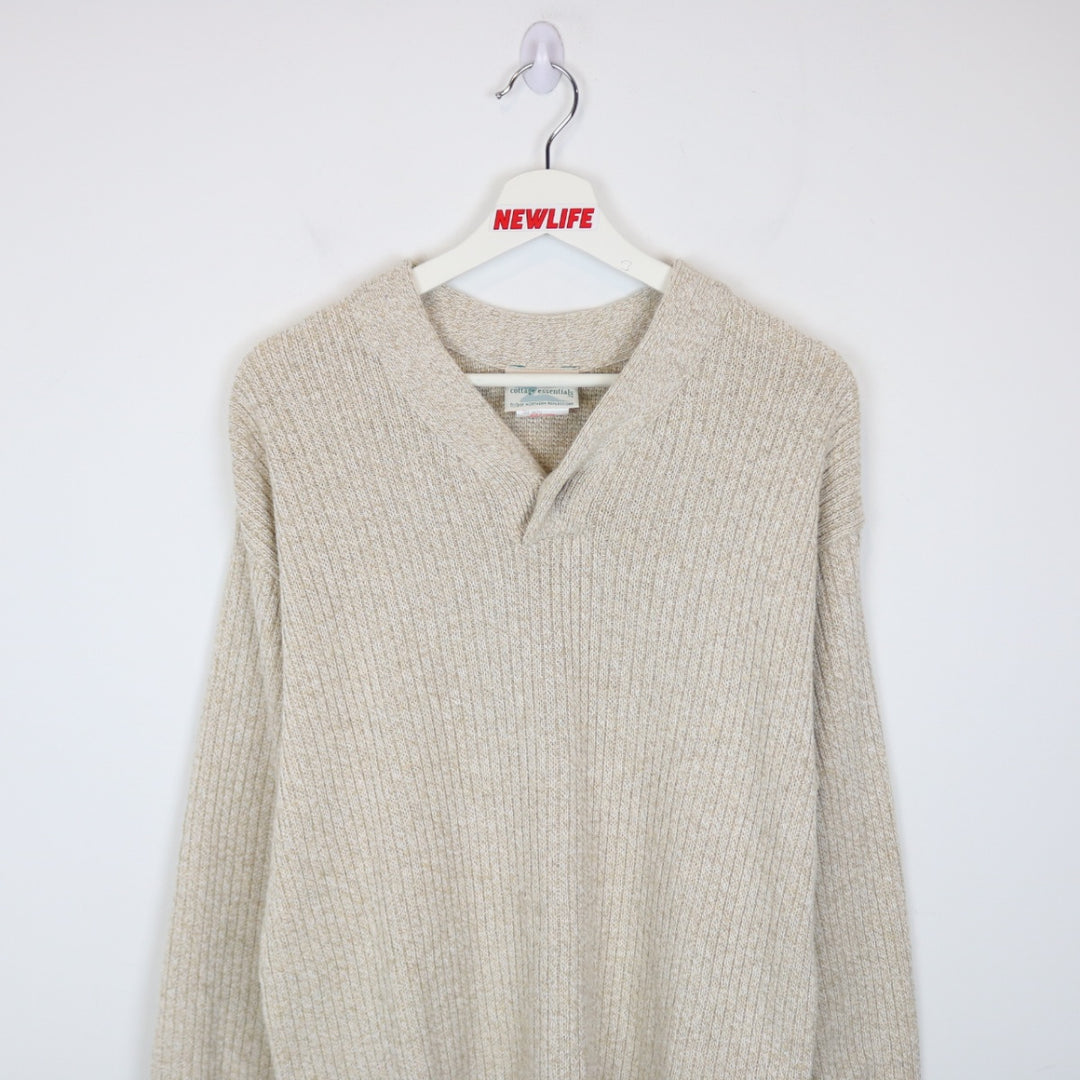 Vintage 90's Cottage Essentials Knit Sweater - M-NEWLIFE Clothing