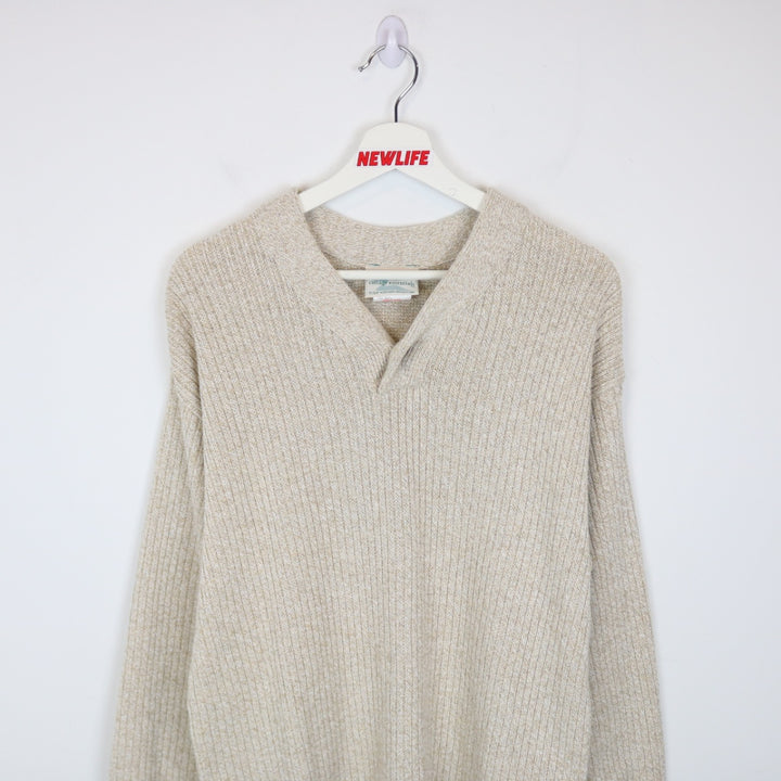 Vintage 90's Cottage Essentials Knit Sweater - M-NEWLIFE Clothing