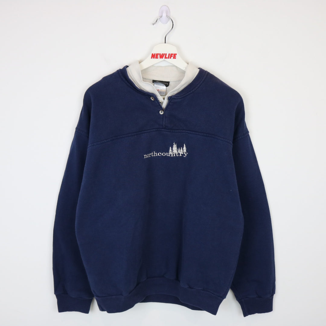 Vintage 90's North Country Crewneck - M-NEWLIFE Clothing