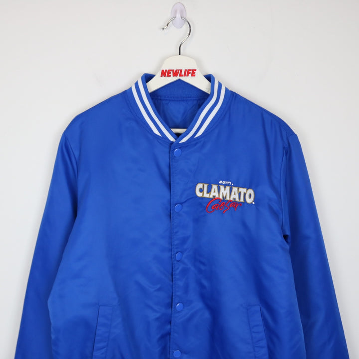 Vintage 00's Mott's Clamato Caesar Satin Bomber Jacket - M-NEWLIFE Clothing