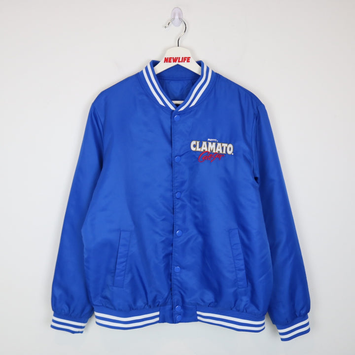 Vintage 00's Mott's Clamato Caesar Satin Bomber Jacket - M-NEWLIFE Clothing