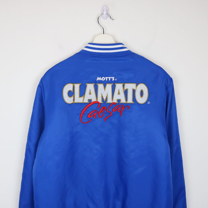 Vintage 00's Mott's Clamato Caesar Satin Bomber Jacket - M-NEWLIFE Clothing