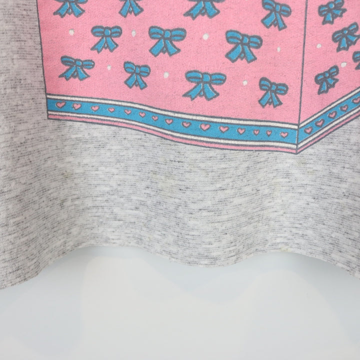 Vintage 80's Kitten Nature Cropped Crewneck - L-NEWLIFE Clothing