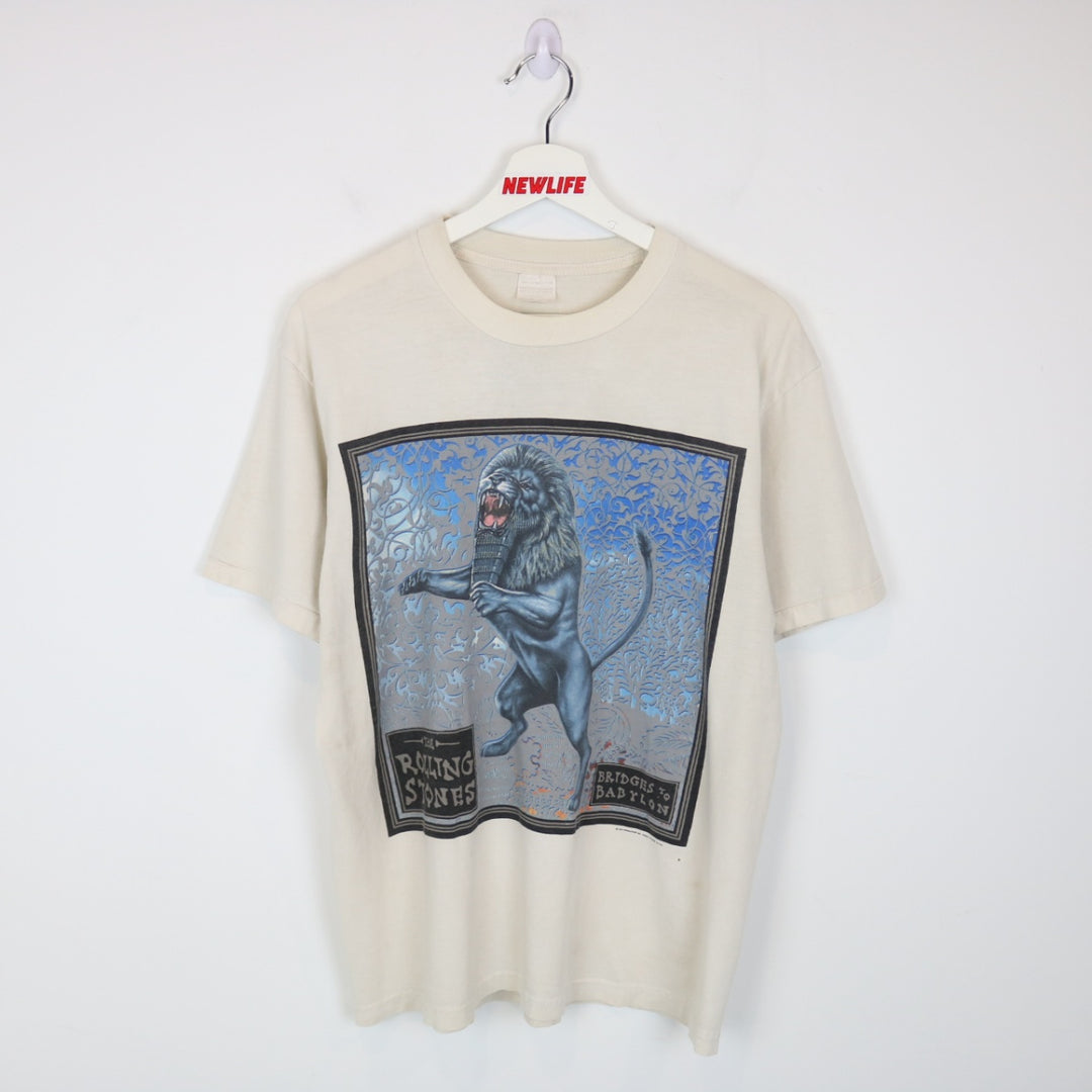 Vintage 1997 Rolling Stones Bridges to Babylon Band Tee - M-NEWLIFE Clothing