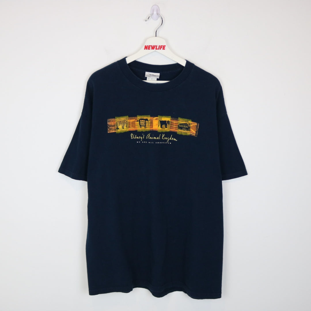 Vintage 00's Walt Disney World Animal Kingdom Tee - XL-NEWLIFE Clothing