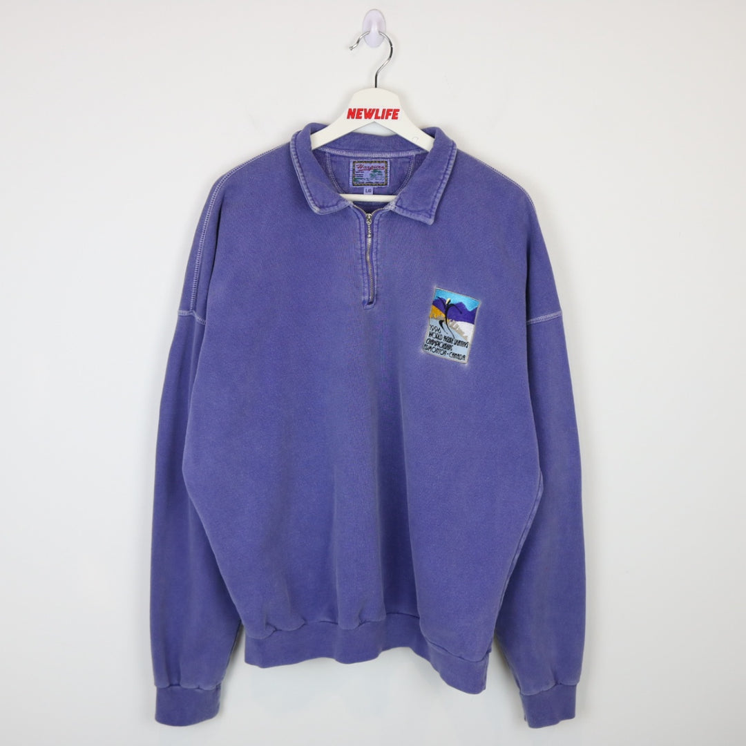 Vintage 1996 World Figure Skating Championship Crewneck - XL-NEWLIFE Clothing