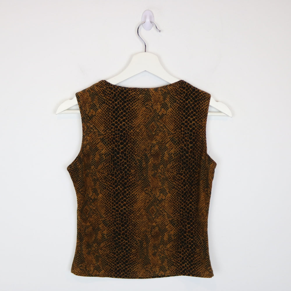 Vintage 80's Leopard Tank Top - XS-NEWLIFE Clothing