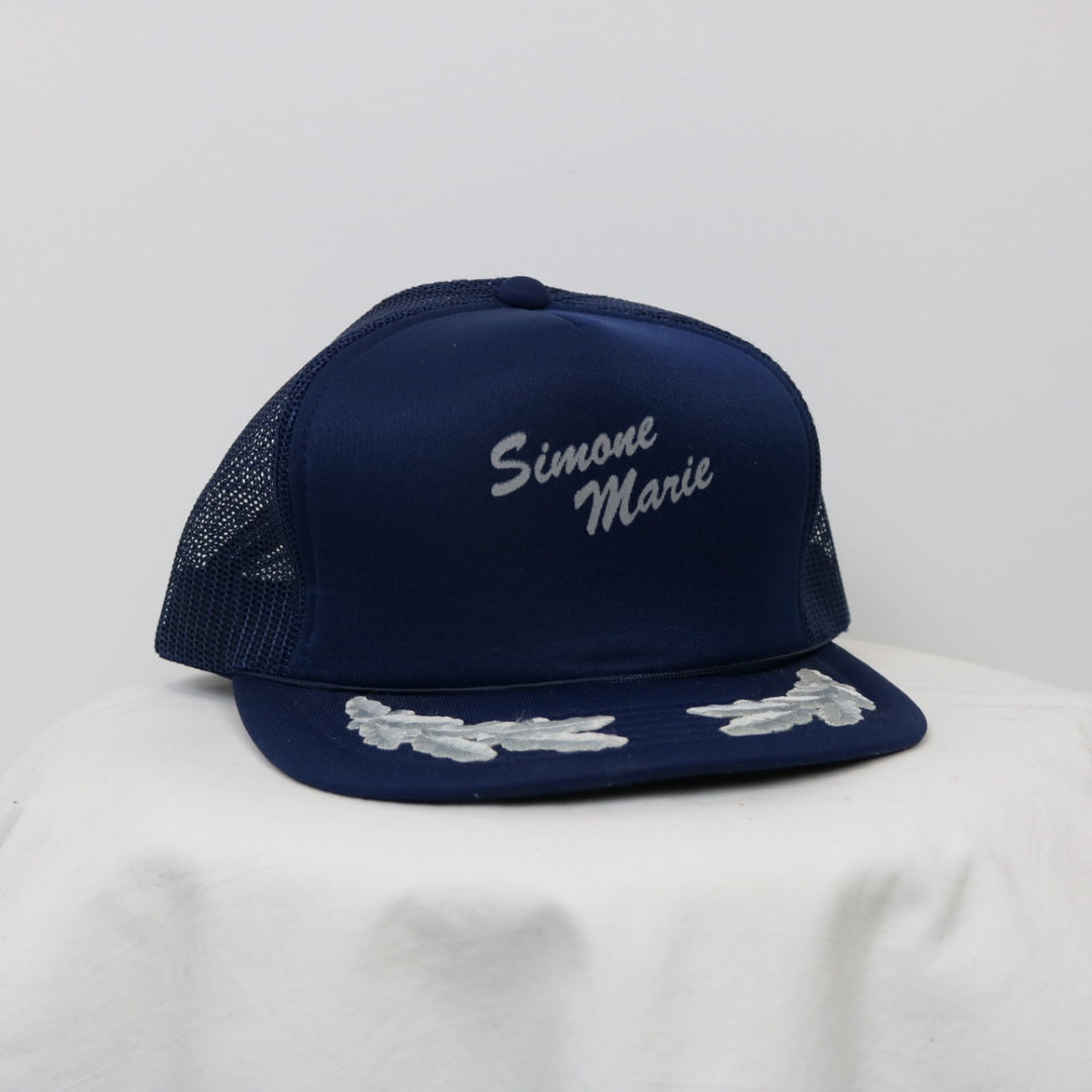 Vintage 80's Simone Marie Trucker Hat - OS-NEWLIFE Clothing