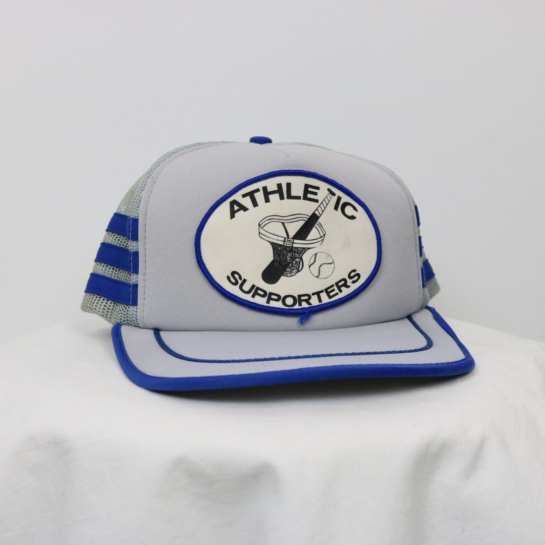 Vintage 80's Athletic Supporters Trucker Hat - OS-NEWLIFE Clothing