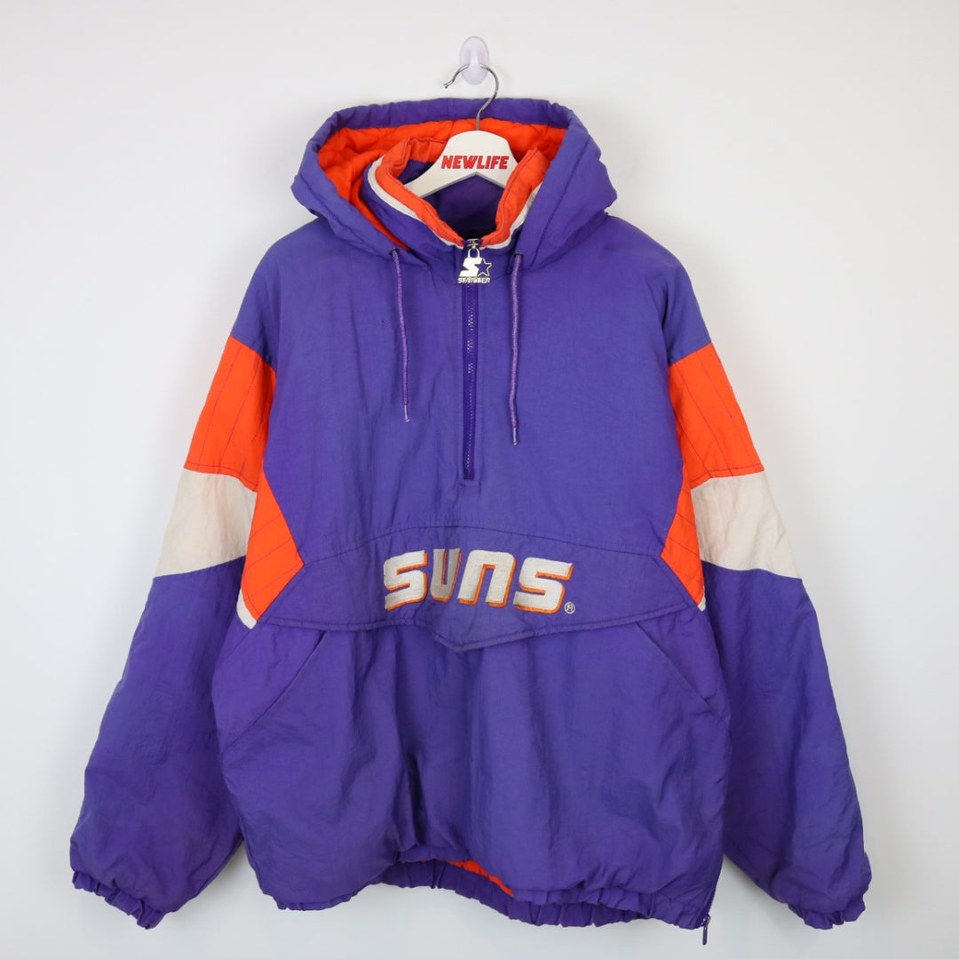 Vintage 90's Phoenix Suns Starter Puffer Jacket - L-NEWLIFE Clothing