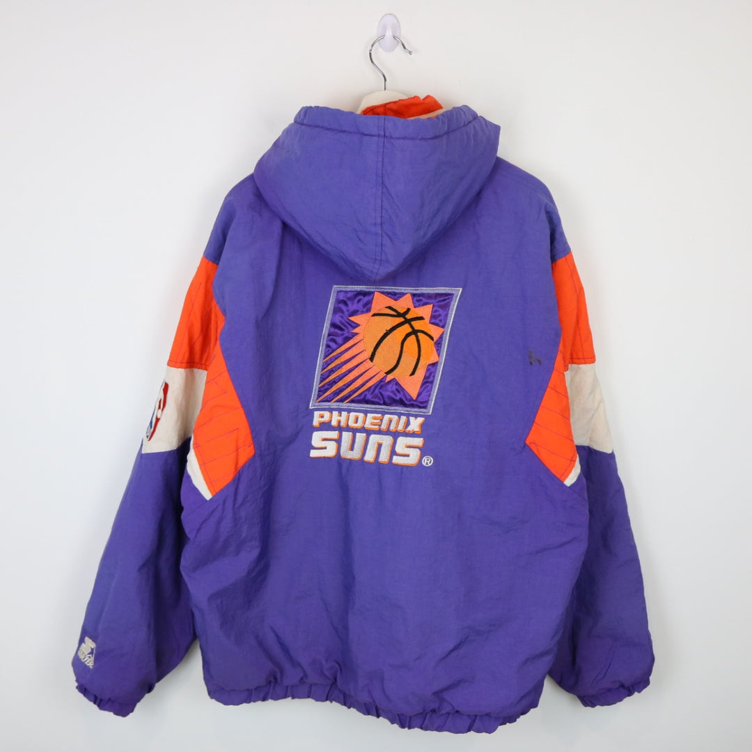 Vintage 90's Phoenix Suns Starter Puffer Jacket - L-NEWLIFE Clothing