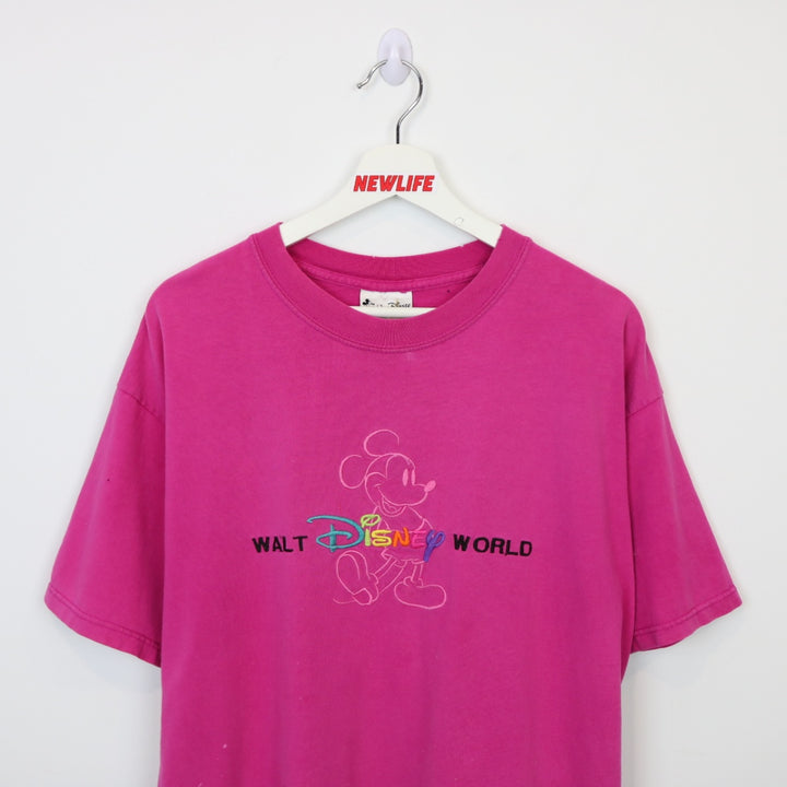 Vintage 90's Walt Disney World Mickey Tee - L-NEWLIFE Clothing