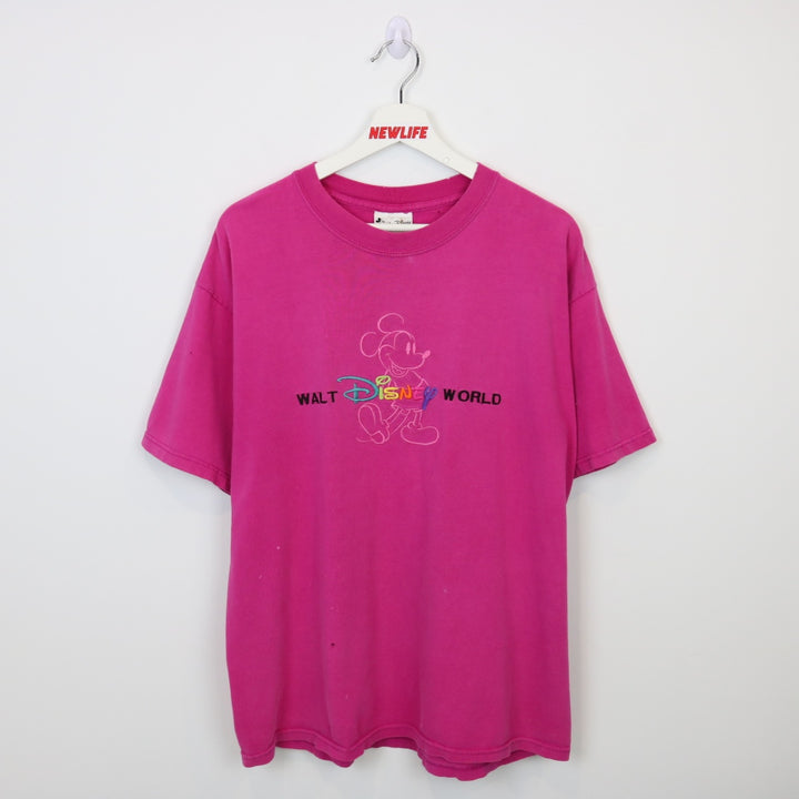 Vintage 90's Walt Disney World Mickey Tee - L-NEWLIFE Clothing