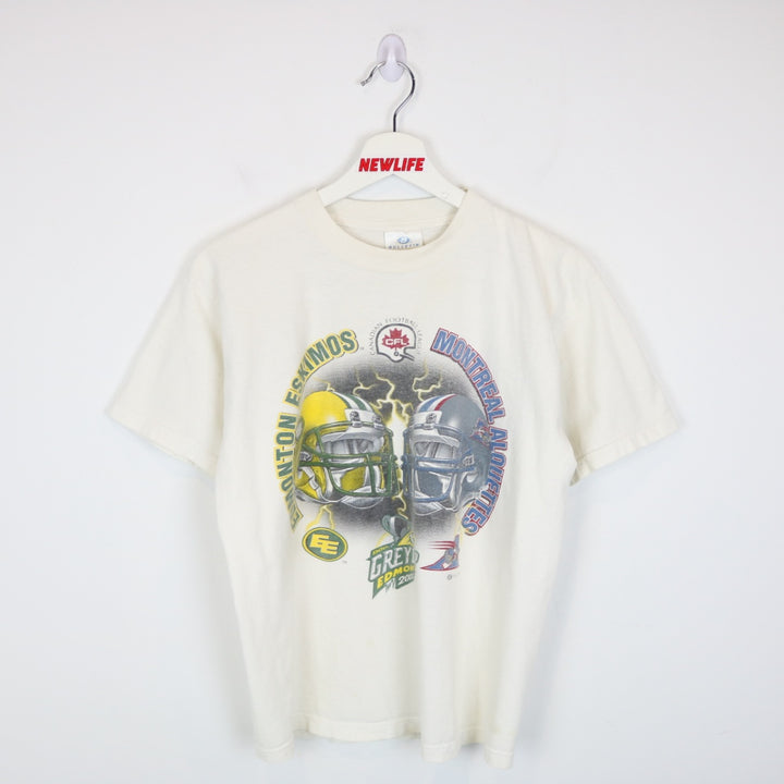 Vintage 2002 Edmonton Grey Cup CFL Tee - M-NEWLIFE Clothing