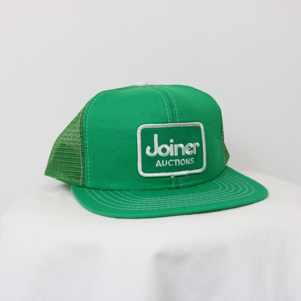 Vintage 80's Joiner Auctions Trucker Hat - OS-NEWLIFE Clothing