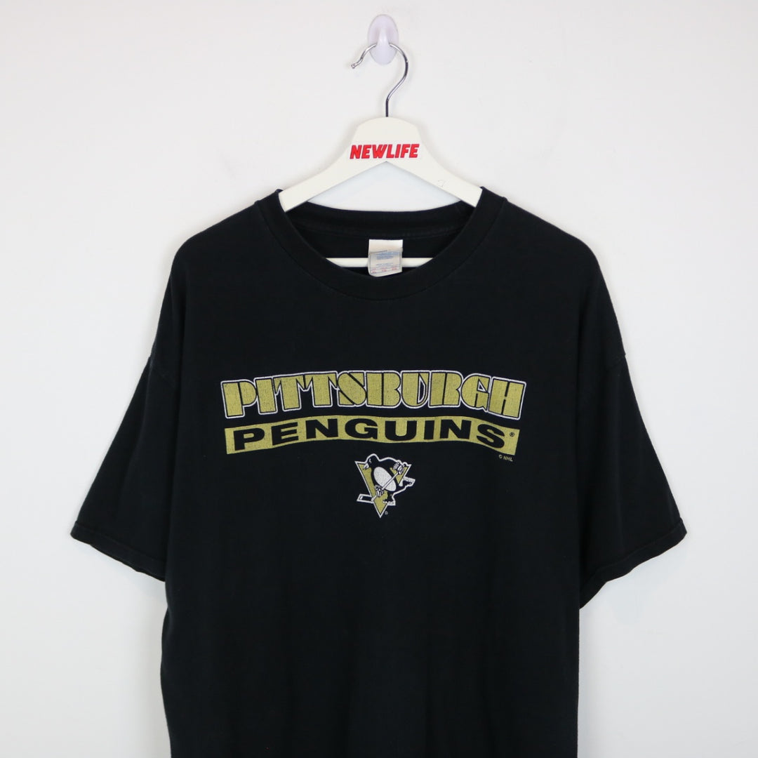 Vintage 00's Pittsburgh Penguins NHL Tee - XL-NEWLIFE Clothing