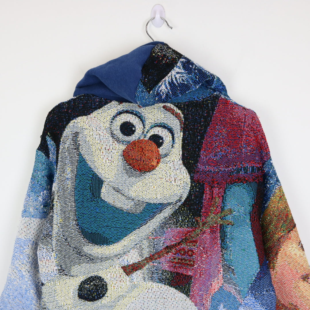 Reworked Disney Frozen Movie Tapestry Hoodie - S-NEWLIFE Clothing