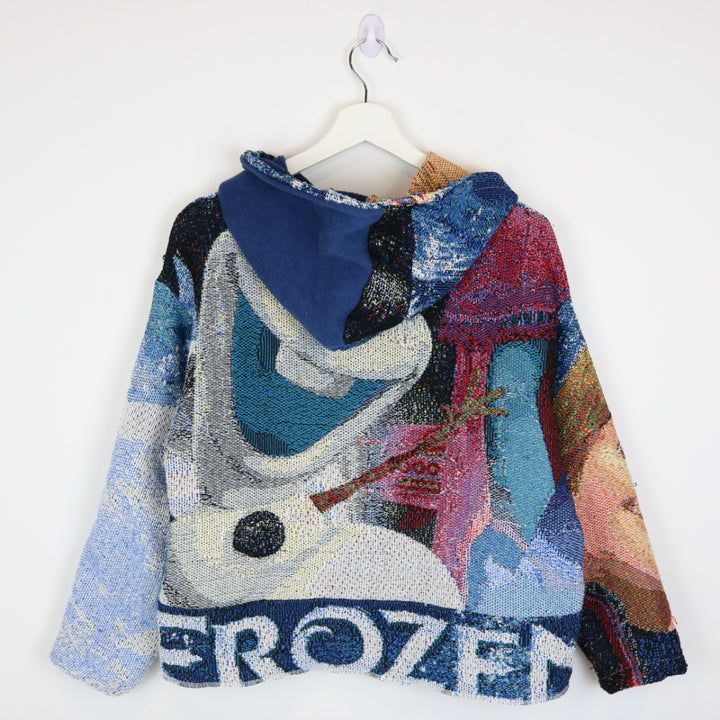 Reworked Disney Frozen Movie Tapestry Hoodie - S-NEWLIFE Clothing