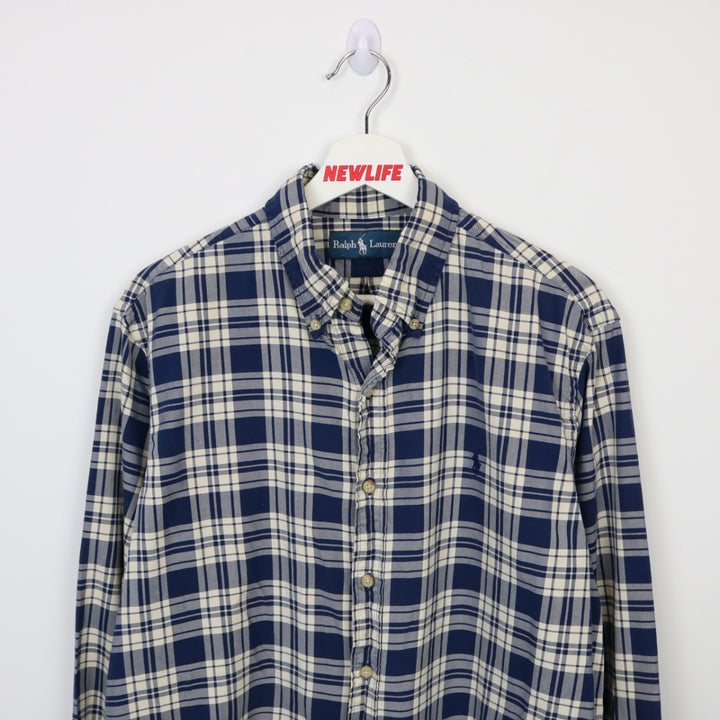 Vintage 90's Ralph Lauren Plaid Button Up - M-NEWLIFE Clothing