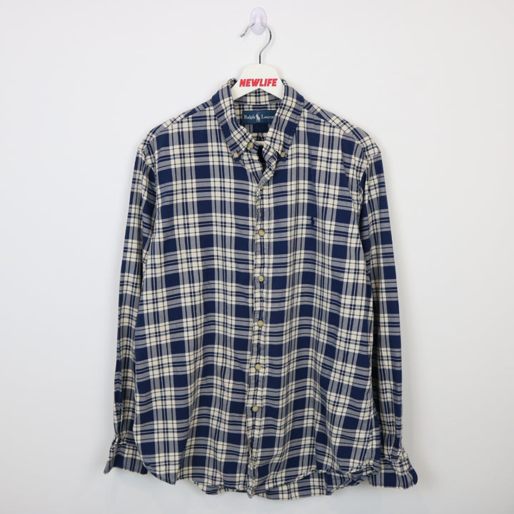 Vintage 90's Ralph Lauren Plaid Button Up - M-NEWLIFE Clothing