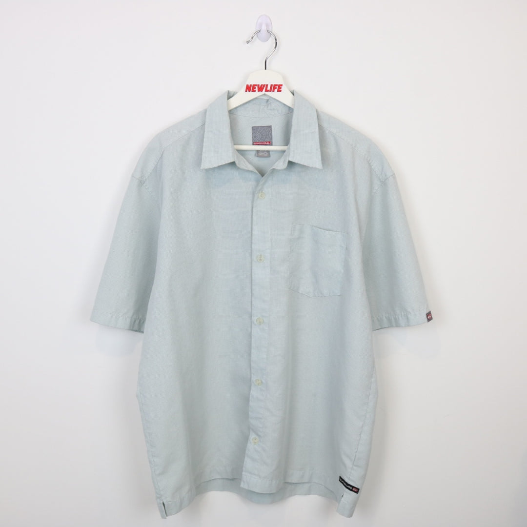 Vintage 90's Quiksilver Short Sleeve Button Up - M-NEWLIFE Clothing