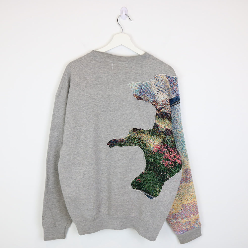 Reworked Vintage 90's Starter Tapestry Crewneck - L-NEWLIFE Clothing