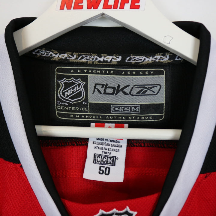2012 New Jersey Devils Martin Brodeur Reebok Stanley Cup Jersey - L-NEWLIFE Clothing