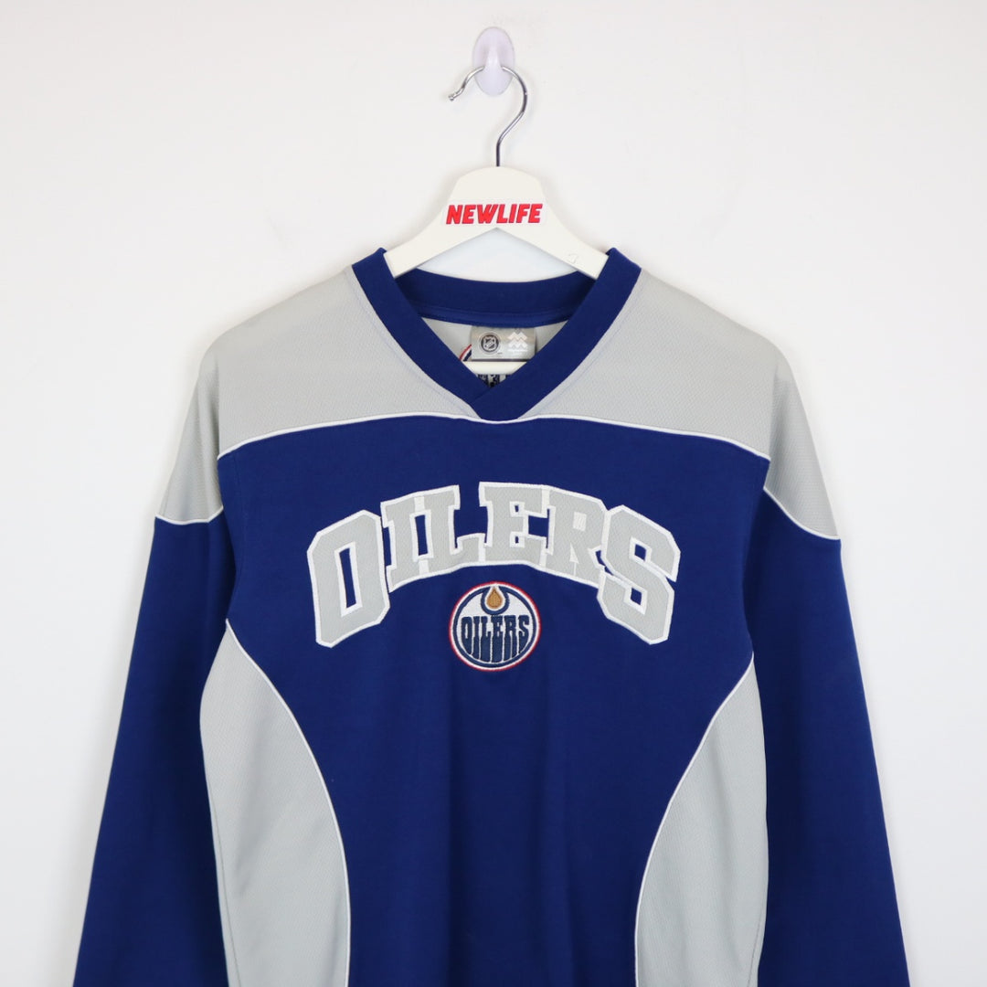 Vintage 00's Edmonton Oilers NHL Jersey - S-NEWLIFE Clothing