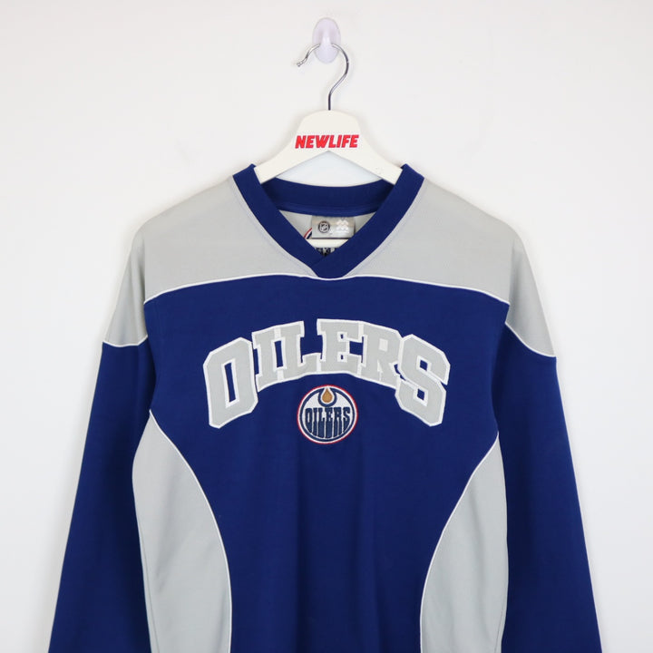 Vintage 00's Edmonton Oilers NHL Jersey - S-NEWLIFE Clothing