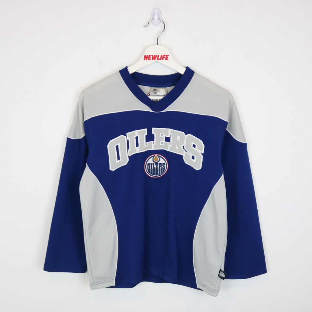Vintage 00's Edmonton Oilers NHL Jersey - S-NEWLIFE Clothing