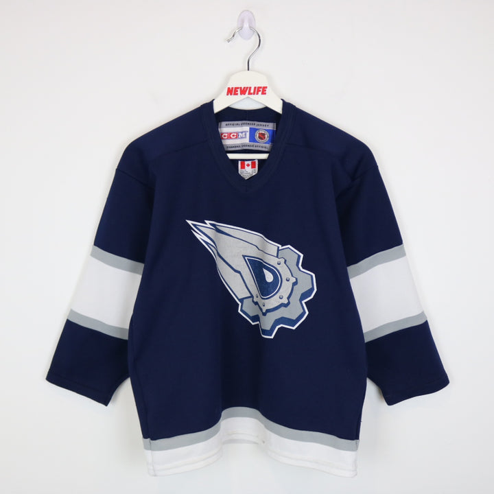 Vintage 00's Edmonton Oilers Oil Drop CCM Jersey - XS-NEWLIFE Clothing