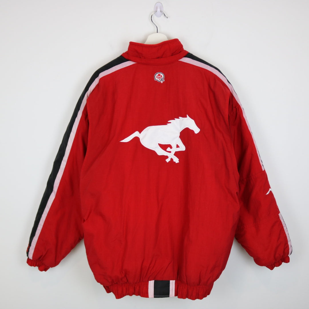 Vintage 90's Calgary Stampeders Starter Jacket - XL-NEWLIFE Clothing