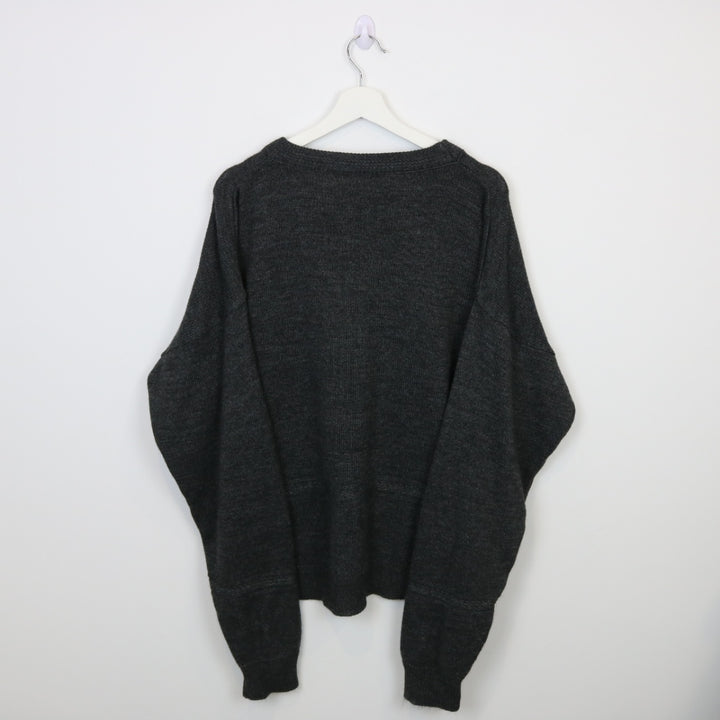 Vintage 90's Deer Nature Knit Sweater - XL-NEWLIFE Clothing