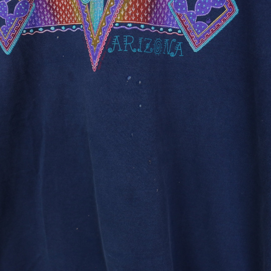 Vintage 90's Arizona Cactus Nature Tee - L-NEWLIFE Clothing