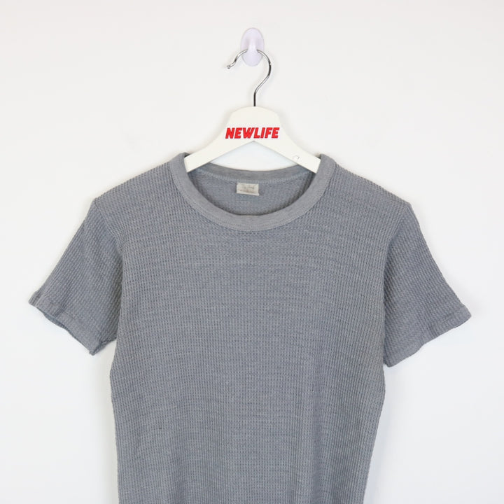 Vintage 80's Thermal Mr. Brief Tee - M-NEWLIFE Clothing