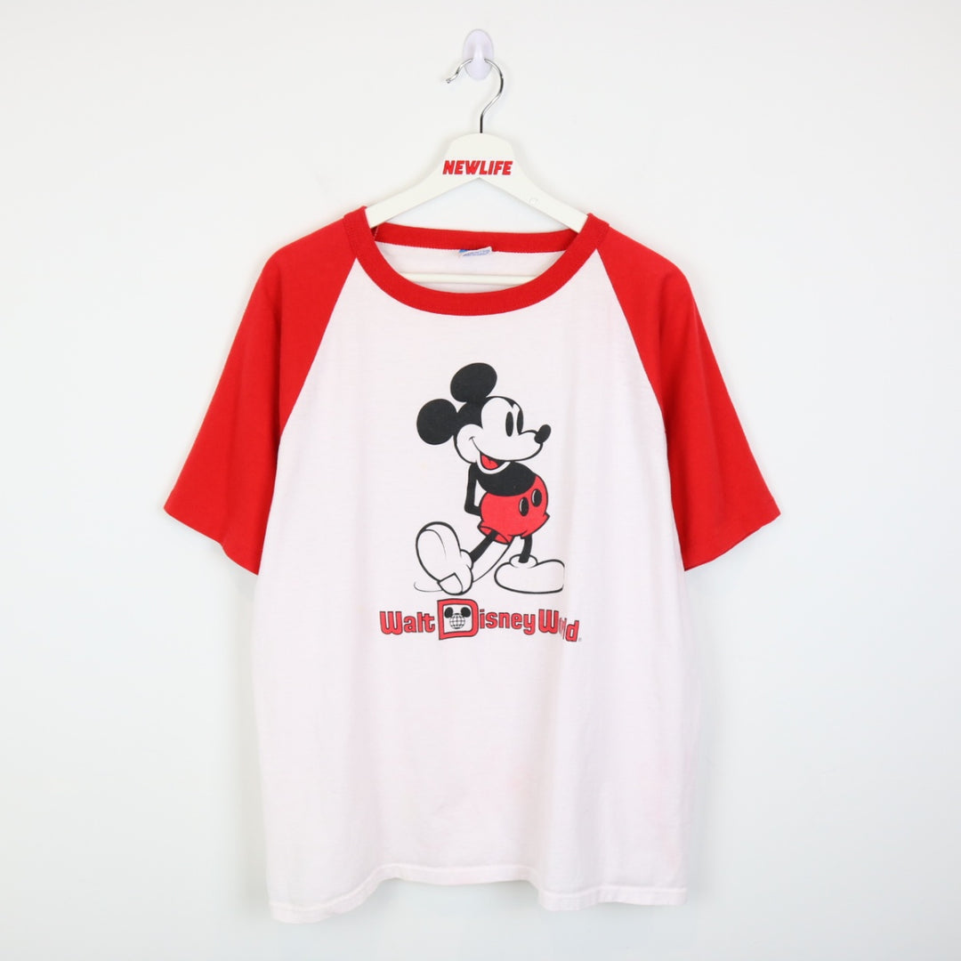 Vintage 90's Walt Disney World Mickey Tee - L-NEWLIFE Clothing