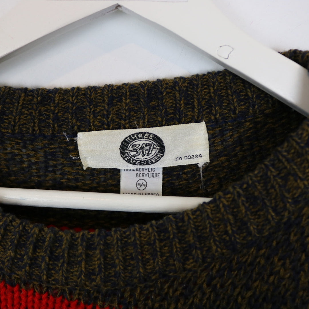 Vintage 80's Lion Knit Sweater - M-NEWLIFE Clothing